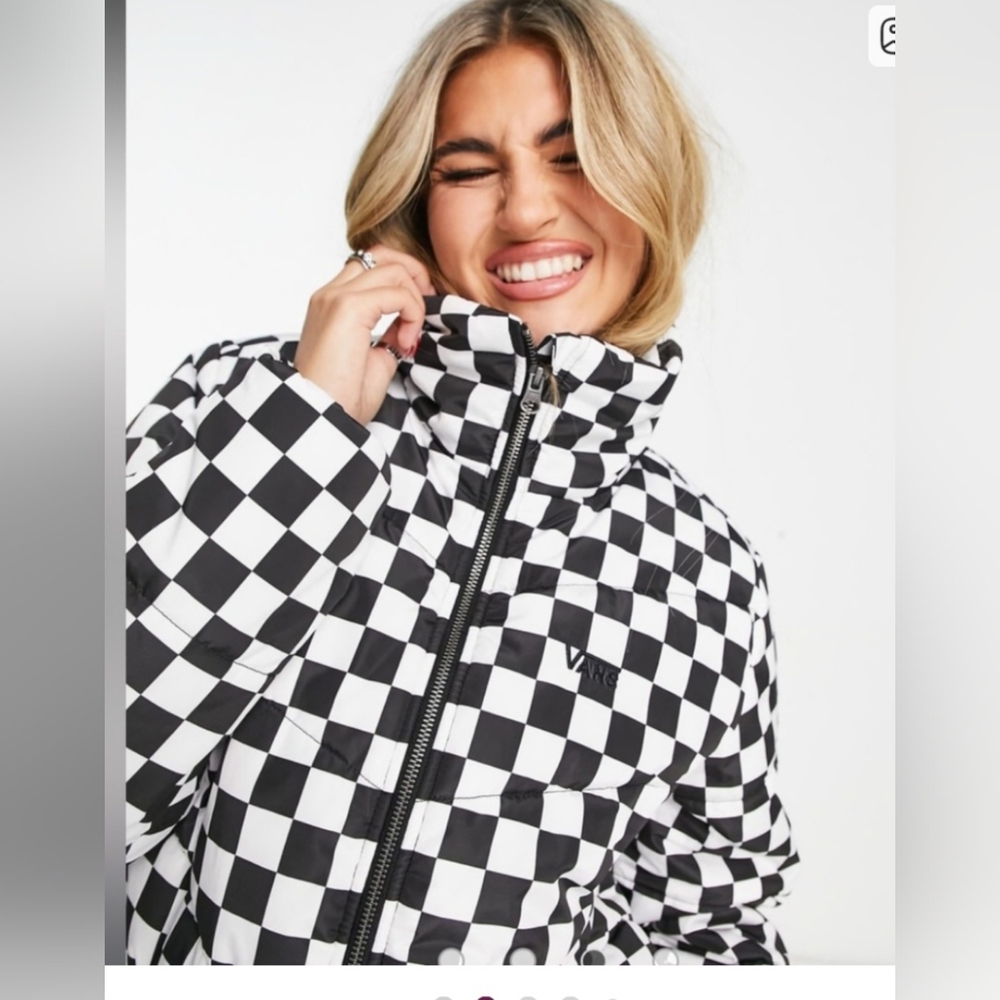 Vans Puffer Checkered Jacket - Picture 2 of 10